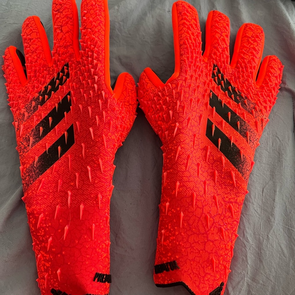 Adidas Predator GL Pro Soccer Goalkeeper Gloves Size 10